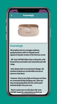 Télécharger JBL Tune 125TWS Guide Éducation pour Android Capture d'écran 4