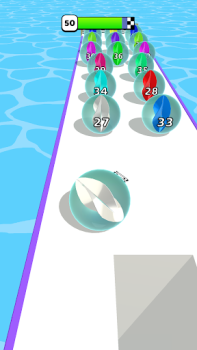 Télécharger Marble Run 3D-Color Ball Race Simulateurs pour Android Capture d'écran 2