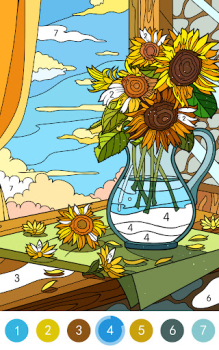 Télécharger Daily Coloring Paint by Number Jeux de société pour Android Capture d'écran 2
