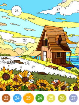 Télécharger Daily Coloring Paint by Number Jeux de société pour Android Capture d'écran 7