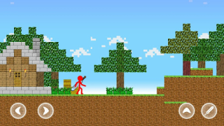 Télécharger Red Stickman Parkour Fighter Aventures pour Android Capture d'écran 2