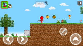 Télécharger Red Stickman Parkour Fighter Aventures pour Android Capture d'écran 4