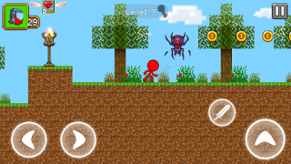 Télécharger Red Stickman Parkour Fighter Aventures pour Android Capture d'écran 5