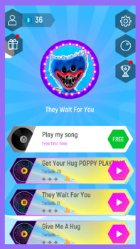 Télécharger Poppy Playtime Scary Tiles Hop Musique pour Android Capture d'écran 2