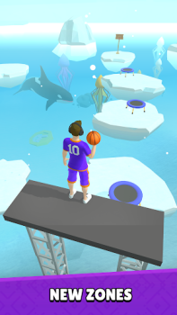 Télécharger Hoop World: Flip Dunk Game 3D Jeux de sport pour Android Capture d'écran 3
