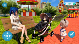 Télécharger Anime Mère Twin Babies Life Jeux de rôle pour Android Capture d'écran 2