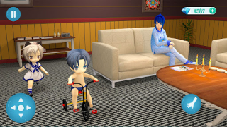 Télécharger Anime Mère Twin Babies Life Jeux de rôle pour Android Capture d'écran 3