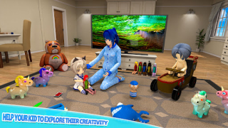 Télécharger Anime Mère Twin Babies Life Jeux de rôle pour Android Capture d'écran 4