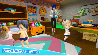 Télécharger Anime Mère Twin Babies Life Jeux de rôle pour Android Capture d'écran 7