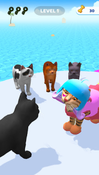 Télécharger Cats run 3D Simulateurs pour Android Capture d'écran 3