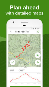Télécharger AllTrails Rando Sentiers Carte Santé et forme physique pour Android Capture d'écran 3