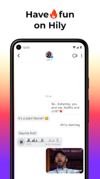 Télécharger Hily : Rencontre, Tchat, Amour Rencontres pour Android Capture d'écran 4