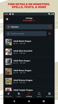 Télécharger D&D Beyond Divertissement pour Android Capture d'écran 7