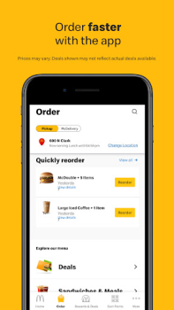 Télécharger McDonald's Nourriture et boissons pour Android Capture d'écran 2