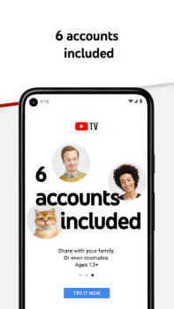 Télécharger YouTube TV: Live TV & more Divertissement pour Android Capture d'écran 5