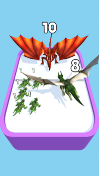 Télécharger Merge Master - Jeux Dinosaure Arcade pour Android Capture d'écran 2