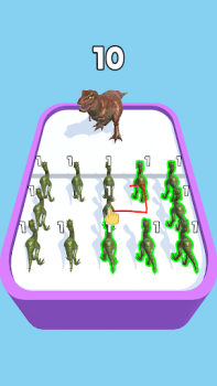 Télécharger Merge Master - Jeux Dinosaure Arcade pour Android Capture d'écran 3
