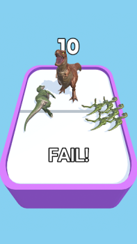 Télécharger Merge Master - Jeux Dinosaure Arcade pour Android Capture d'écran 4