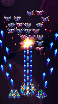 Télécharger Galaxiga Jeu darcade classique Arcade pour Android Capture d'écran 3
