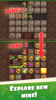 Télécharger Gnome Diggers: Mining games Simulateurs pour Android Capture d'écran 2