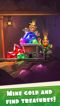 Télécharger Gnome Diggers: Mining games Simulateurs pour Android Capture d'écran 7