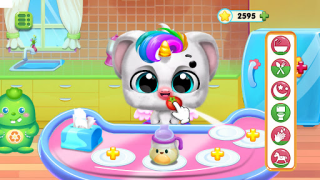 Télécharger Jeu de poney bébé licorne Care Apprendre pour Android Capture d'écran 4