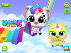 Télécharger Jeu de poney bébé licorne Care Apprendre pour Android Capture d'écran 7