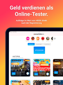 Télécharger testerup - earn money Finance pour Android Capture d'écran 7