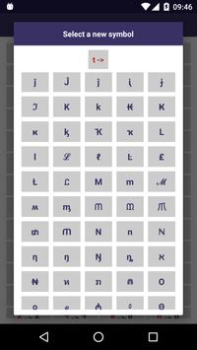 Télécharger Text converter (текст символам Personnalisation pour Android Capture d'écran 7