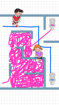 Télécharger Toilet Rush Race: Pee Master Jeux de réflexion pour Android Capture d'écran 5