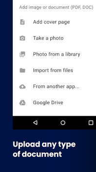 Télécharger FAX app: envoyer un fax Affaires pour Android Capture d'écran 3