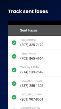 Télécharger FAX app: envoyer un fax Affaires pour Android Capture d'écran 5