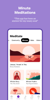 Télécharger Hallow : Prière & Méditation Livres et guides pour Android Capture d'écran 6