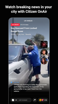 Télécharger Citizen: Local Safety Alerts Actualités et magazines pour Android Capture d'écran 3