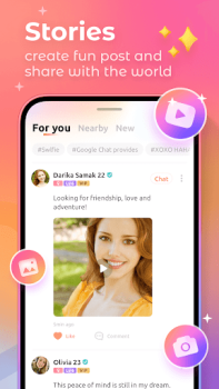 Télécharger Meete - Chat & Rencontres Social pour Android Capture d'écran 7