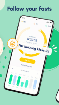 Télécharger Fastic : Suivi des calories Santé et forme physique pour Android Capture d'écran 3