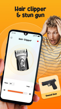 Télécharger Haircut prank, air horn & fart Divertissement pour Android Capture d'écran 3