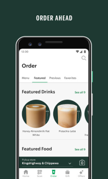 Télécharger Starbucks Nourriture et boissons pour Android Capture d'écran 3