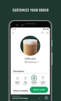 Télécharger Starbucks Nourriture et boissons pour Android Capture d'écran 4