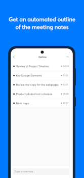 Télécharger Otter: Transcribe Voice Notes Travail pour Android Capture d'écran 7