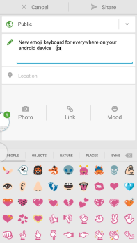Télécharger Sliding Emoji Keyboard - iOS Divers pour Android Capture d'écran 4