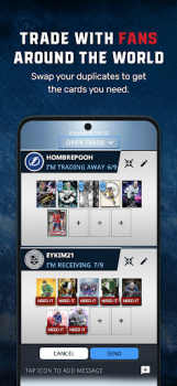 Télécharger Topps® NHL SKATE™ Card Trader Sport pour Android Capture d'écran 3