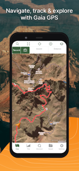 Télécharger Gaia GPS (Topographiques) Cartes et navigation pour Android Capture d'écran 2