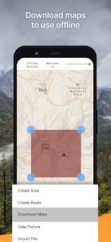 Télécharger Gaia GPS (Topographiques) Cartes et navigation pour Android Capture d'écran 7