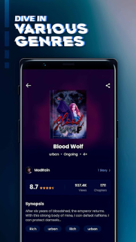 Télécharger MegaNovel: Fictions & Webnovel Livres et guides pour Android Capture d'écran 5