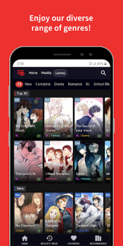 Télécharger Toomics - Webcomics de qualité Bandes dessinées pour Android Capture d'écran 4