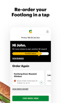 Télécharger Subway® Nourriture et boissons pour Android Capture d'écran 3