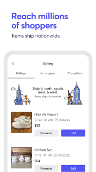 Télécharger Mercari: Buy and Sell App Shopping pour Android Capture d'écran 6