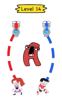 Télécharger Toilet Rush Race: Draw Puzzle Jeux de réflexion pour Android Capture d'écran 2
