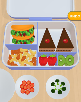 Télécharger Prépare ta boîte repas Simulateurs pour Android Capture d'écran 5